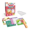 2 in 1 Activity and Colouring Wipe-Clean Cards