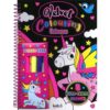 Velvet Colouring Unicorns book